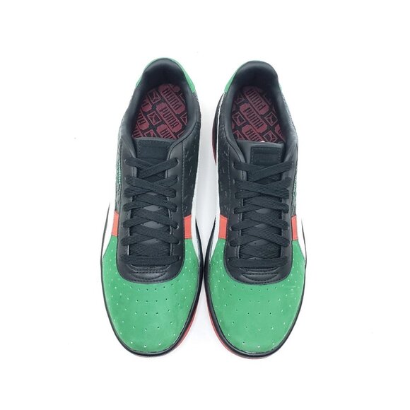 PUMA GV Special Mens Sneakers Black Green Red White Leather Size US 10 - Picture 5 of 10